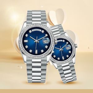 عالي الجودة DayDate Roman Watch Mens Mawing Automatic Movement Watch Moon Phase Mechanical Automatic Wristwatche for Mens Gift Rejoles Luxury Womens 36 Watchs