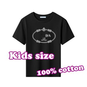 Pamuk tasarımcı tişörtleri çocuk lüks tasarımcı çocuk tshirts moda gömlek bebek giysileri tasarımcıları çocuk çocuk takım elbise kız tişörtleri
