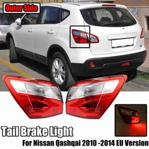Światła samochodowe Eu Version LED LED Zewnętrzny tylne światło światła Hamurek mgły dla Nissan Qashqai 2010-2014 Uruchomienie lekkiego ostrzeżenia akcesoria samochodowe Q231017