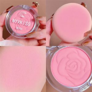 Blush Embossed Petals Blush Peach Pink Orange Tint Makeup Blush Palette Cheek Contour Rouge Cosmetics Longlasting Face Brightens 231016