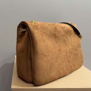 YSSL Flap Designer Suede Classic Jamie Crossbody Bag Handbag Luxury Plus Women Shoulder Bag Franska Lyxig äkta läder Fashion Ladies Satchel Top Quality 41C