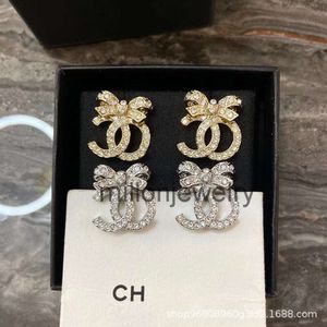 Designer Jewelry Bow Knot Female Cool Cute Sweet Fairy Earrings Anti Ly Earrings