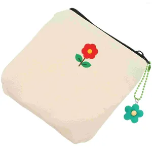 Storage Bags Sanitary Napkin Organizer Bag Portable Pad Travel Zipper Makeup Toiletry For Menstrual