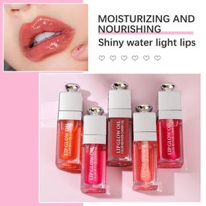 Lippenstift Clear Crystal Jelly Lip Gloss Feuchtigkeitsspendendes Lippenöl Lipgloss NonSticky Sexy Gloss Lip Glaze Koreanisches Mode-Lippenstift-Make-up 231016