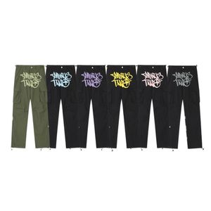 Herrenhosen Ladung Herren Casual High Street Minus Harajuku Shorts Rock Rock Weitbein Hosen Streetwear Pant Retro Stree237y