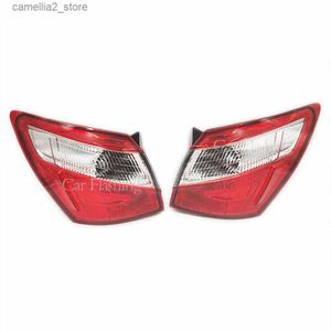 Światła ogona samochodu LED LED Light dla Nissan Qashqai 2008 2009 2012 2012 2012 2013 2014 2015 Wersja UE tylne światło hamulcowe sygnał mgły mgły Q231017