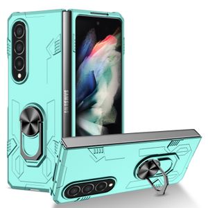 Ring Support Cases For Samsung Galaxy Z Fold 5 4 3 Flip 5G Folding Phone Shockproof Case Stand Cover Rotating Fundas Capa