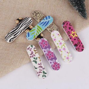 Nail Polishing Tool Manicure Kit Wood EVA Nail Files DIY Fingernail Trimming Art Nail Sanding Paper Filing Sticks F3427 Gxrxa Vicbg