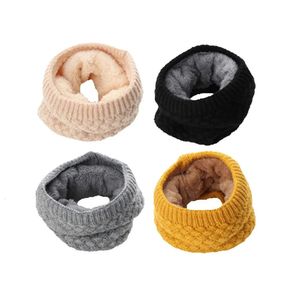 Scarves Wraps Winter Scarf For Women Children Baby Warm Cotton Brushed Knit Neck Warmer Circle Ski Climbing Scarf Neck Scarves Men Wholesale 231017