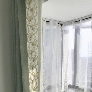 Tenda Tende Luce Lusso Schermo francese Camera da letto Soggiorno Finestra Bambini Anno Nordico Goethe