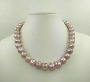 Pendanthalsband AAA Natural 910 MM Barock South Sea Pink Pearl Necklace 18 