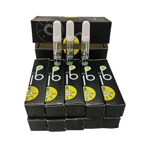 Glo Extracts Oil Atomizer TH205 Glass Tank 510 Thread Thick Oil Cartridges 0.8ml 1.0ml Empty Ceramic Coil Carts Vaporizer