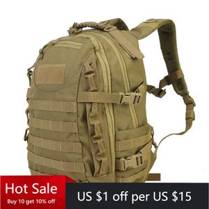 Zaino 35L 900DGrande capacità Uomo Pacchetto militare Zaino da campeggio Borsa militare Esercito tattico Molle Zaino da arrampicata Escursionismo Borse da esterno 231017