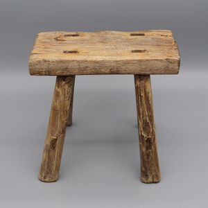 Small Wooden Stool, Small Side Table, Chinese Antique