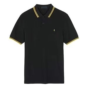Högkvalitativ Fred Polo Luxury Italy Men Fred Perry T-shirt Designer Polo Shirts Embroidery Fred Oerry Small Horse Crocodil Printing Clothing Brand Perry Polo 817