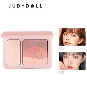 Bronzers vurgulayıcılar judydoll vurgu kontur palettehighight allık paleti burun gölgesi preslenmiş pudra kozmetik makyaj 231016