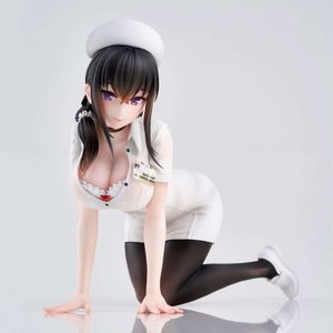 Brinquedos de dedo nsfw anime figura unioncreative kfr ilustração enfermeira-san sexy menina figura de ação brinquedo adultos coleção hentai modelo boneca presentes