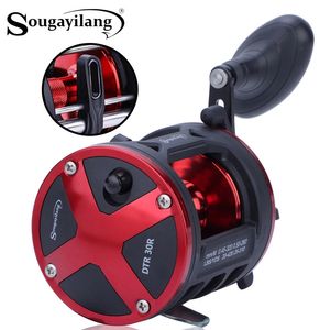 Baitcasting Reels Sougayilang DTR-30 Trolling Drum Fishing Reels Left Right Hand 31BB High Quality Trolling Drum Sea Fishing Reel Max Drag 28kg 231017