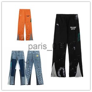 Mens Pants Mens Desingner Pants Galleries Sweatpants Dept Letter Men Women Fashion Casual Pants Joggers Sweatpant Graffiti Print Sweatpant Splash Ink Jogger Tech F