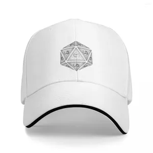 Boll Caps D20 Ordern Dungeon Master Cap Baseball UV Protection Solar Hat Sports Kvinnor Män