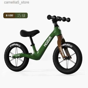 Fahrräder Ride-Ons Kinderlaufrad Magnesiumlegierungsrahmen 1-3-6 Jahre altes Kind Schieberad Baby Kleinkind Fahrrad Junge Mädchen Allgemein Superleicht 3 kg Q231017