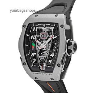 Mens Watch Swiss Wrist Watch RM Wristwatch RM40-01 McLaren Speedtail Automatisk Winding Tourbillon RM40-01 DBKL