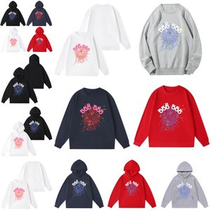 Berömda mens hoodies man kvinnor designer spindel hoodie mönster tryck långärmad hoodie designers kvinnor street stil hip hop sweatshirt