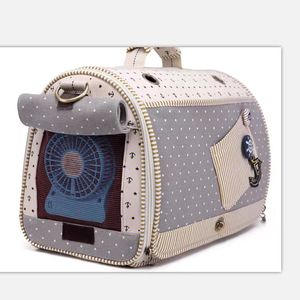 New fashion pet bag for cats and dogs out portable canvas backpack shoulder bag large 45.5*23*30 small 41*22*28