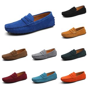 Männer Casual Schuhe Espadrilles dreifach schwarze Marinebraun Wein Red Taupe Grüne Himmelblau Burgundy Candy Herren Sneakers Outdoor Jogging Five Gehen