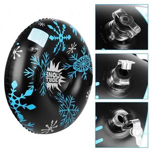 Snowboards Skis 45% Discounts Snowflake Snow Tube Circle Inflatable Sled Children Kids Adults Winter Sport 231016
