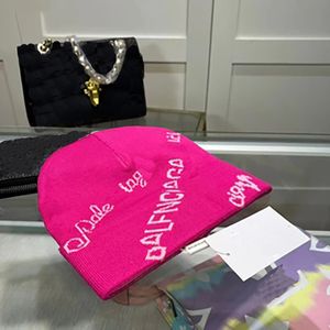 Beanie Bonnet Designer Beanie Moda Tasarımcıları Bonnet Kış Beanie Örgü Mektup B Düz Renk Şapkası Boş zamanlar Yün Şapka Sonbahar ve Kış Yeni Örme Yün Şapka