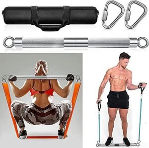 Resistance Bands Detachable Bar 30"354"385" Length Workout Exercise Max Load 500LBS for Home Gym 231016