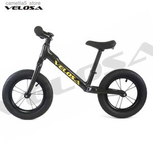 Biciclette Ride-Ons Telaio in carbonio da 12 pollici Bicicletta in carbonio per bambini Bicicletta per bambini Balance Bike per 2 ~ 4 anni Bicicletta full carbon super leggera da 12 pollici Q231018