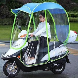 Płaszcze przezroczyste samochodowe akumulator deszczowy Umbrella SHELTLE ZAKRĘTNOŚĆ ZAKRESOWANIE MOTORCYKU MOTORYCK
