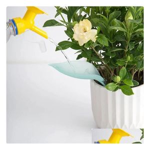 Equipamentos de rega Planta Pot Funnels Dispositivos de forma de folha para plantas internas e externas Flower Waterer Garden Supplies Drop Delivery Dhzhd