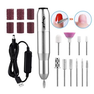 Nail Manicure Set CkeyiN 20000rpm Drill Machine Polishing Grinder For Milling Cutter Adjustable Speed Electric Sander 231017