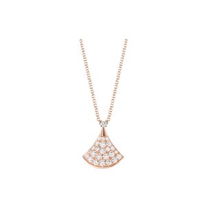 ожерелья BGARI DIVAS DREAM ожерелья с бриллиантами Позолоченное 18-каратное золото колье высочайшего качества роскошный дизайнер официальные репродукции 1
