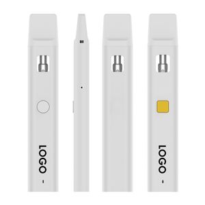 USA Stock Disposable Vape Pen Customized Disposable E-Cig 1ml Pod 300mAh Battery Rechargeable Starter Kits Empty