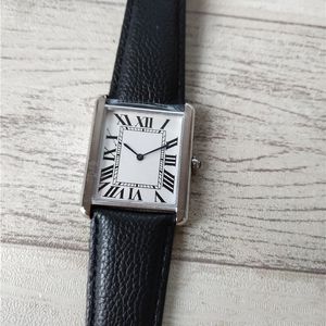 Gorąca wyprzedaż nowy mody zegarek ze stali nierdzewnej srebrna obudowa biała tarcza męska zegarek kwarcowy zegarki 052-2 darmowa wysyłka.