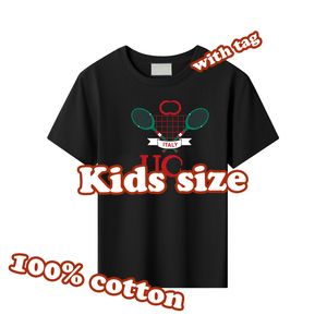 القمصان للطفل عالي الجودة أطفال tshirts قميص الأزياء G مصمم ملابس الأطفال المصممين صبي الأطفال بدلات الفتاة تي شيرت القطن 100 ٪