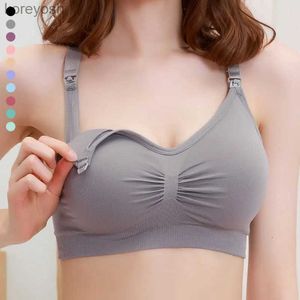 Intimo maternità Reggiseno allattamento senza ossa Reggiseni premaman Abiti gravidanza Prevengono cedimenti Allattamento al seno Donne Traspirante Lactancia Reggiseni allattamentoL231017