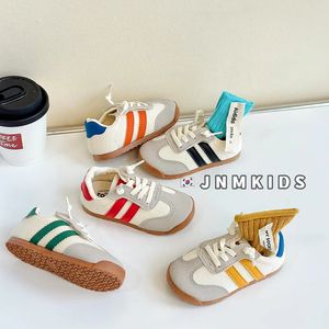 Boots Kids Casual Shoes Children Canvas Boys High Quality Breathable Girls Sneakers Elastic Bands Retro Single Training Shoe 231017