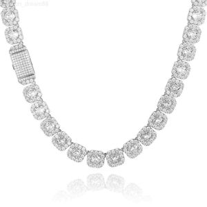 Ожерелье в стиле хип-хоп из серебра 925 пробы с конфетами, модное брендовое персонализированное мужское ожерелье Mosang с микроинкрустацией бриллиантами