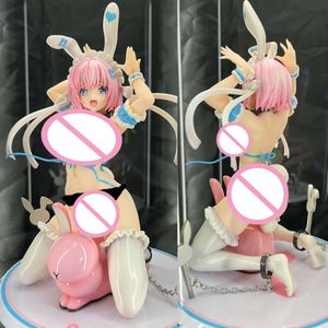 Finger Toys 195mm Nsfw Amiami Pleiades Rocket Boy Usano Mimomo Anime Bunny Girl 1/7 Pvc Action Figure Toy Collezione Hentai Modello Doll Gift