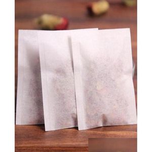 Coffee Tea Tools Heat Seal Filter Paper For Herb Loose Teabags Empty Bags Teabag 1000Pcslot3189071 Drop Delivery Home Garden Kitch Dhedg