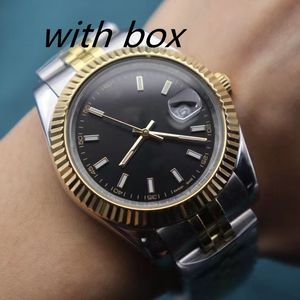Wysokiej jakości klasyczny zegarek Women zegar mechaniczny mechaniczny automatyczny ruch ze stali nierdzewnej zegarki ze stali nierdzewnej szklan