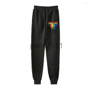 Pantaloni da uomo Fashion Pride LGBT Pantaloni della tuta Gay Love Lesbian Rainbow Flag Design Pantaloni da jogging Pantaloni Uomo/Donna Streetwear Pantaloni della tuta x1017