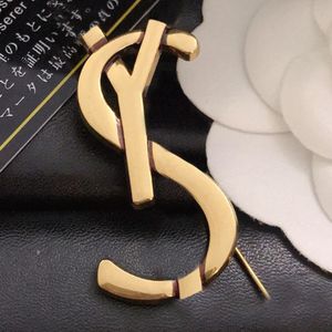 Women Loves Brooch Pin Brand Letter Brooche Pins Gold Plated Designer Jewelry Brooches Wedding Party Dress Accessories Luxury Gift