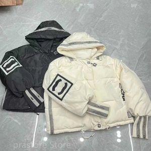 Designer Fashion Luxurys Channel1Down Jacket Autumn and Winter Women and Man Puffer Jackets Coat Brodery C Lapel Hooded dragkedja Casual Short Small Parka