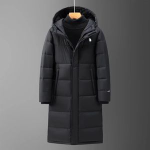2024 estilo famoso designer masculino alongar homens para baixo co-branding jaqueta norte inverno com capuz casaco jaquetas ao ar livre roupas masculinas à prova de vento S-2XL